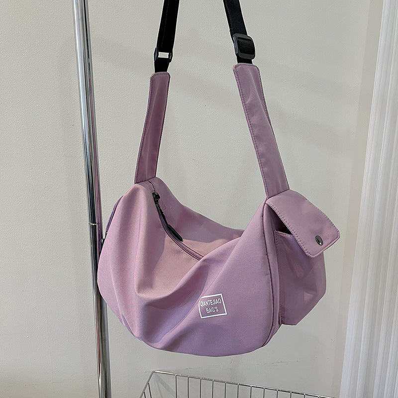 Fashion Casual Nylon Sports Large Capacity Shoulder Messenger Travel Bag
