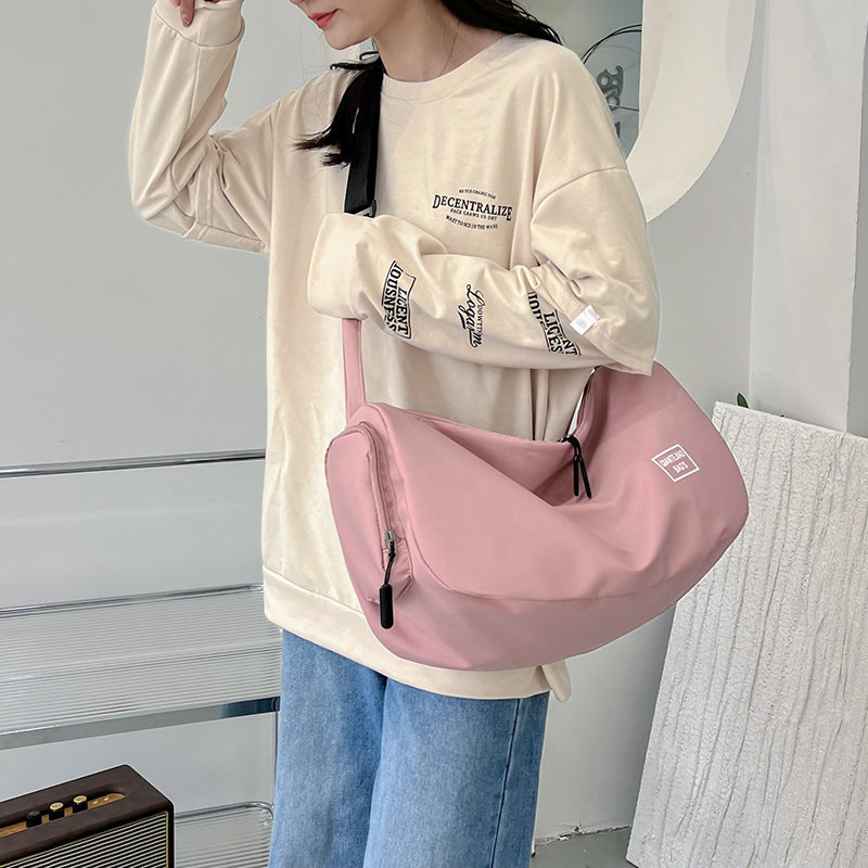 Fashion Casual Nylon Sports Large Capacity Shoulder Messenger Travel Bag