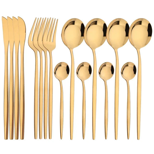 stainless steel cutlery set