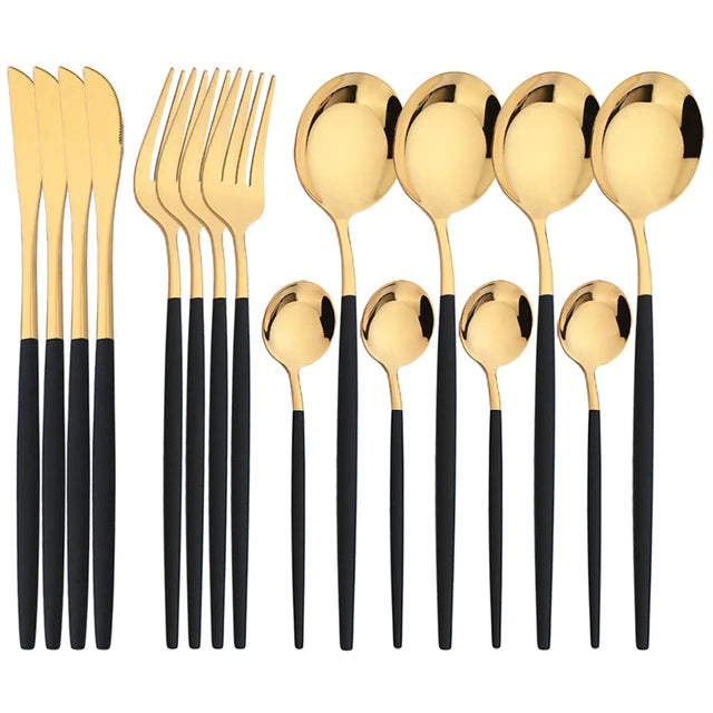 stainless steel cutlery set