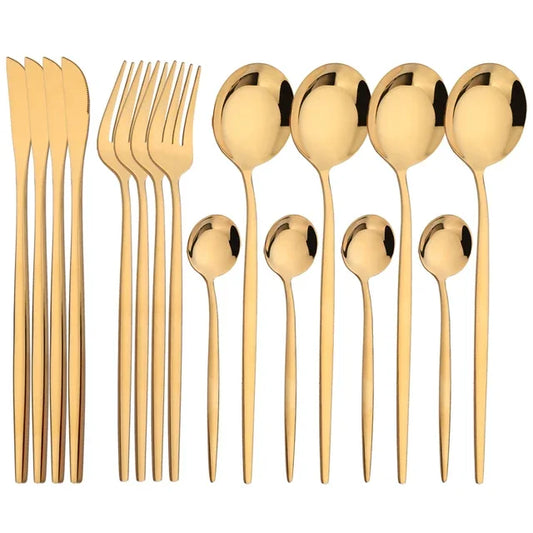 stainless steel cutlery set