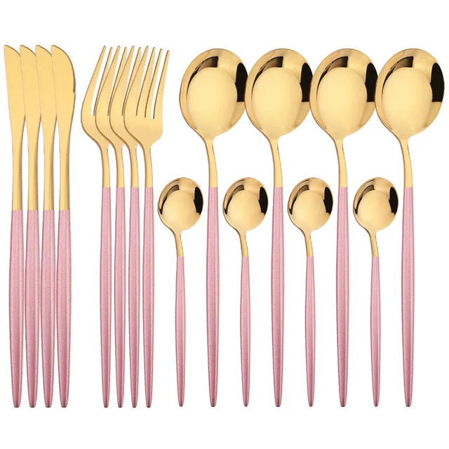stainless steel cutlery set